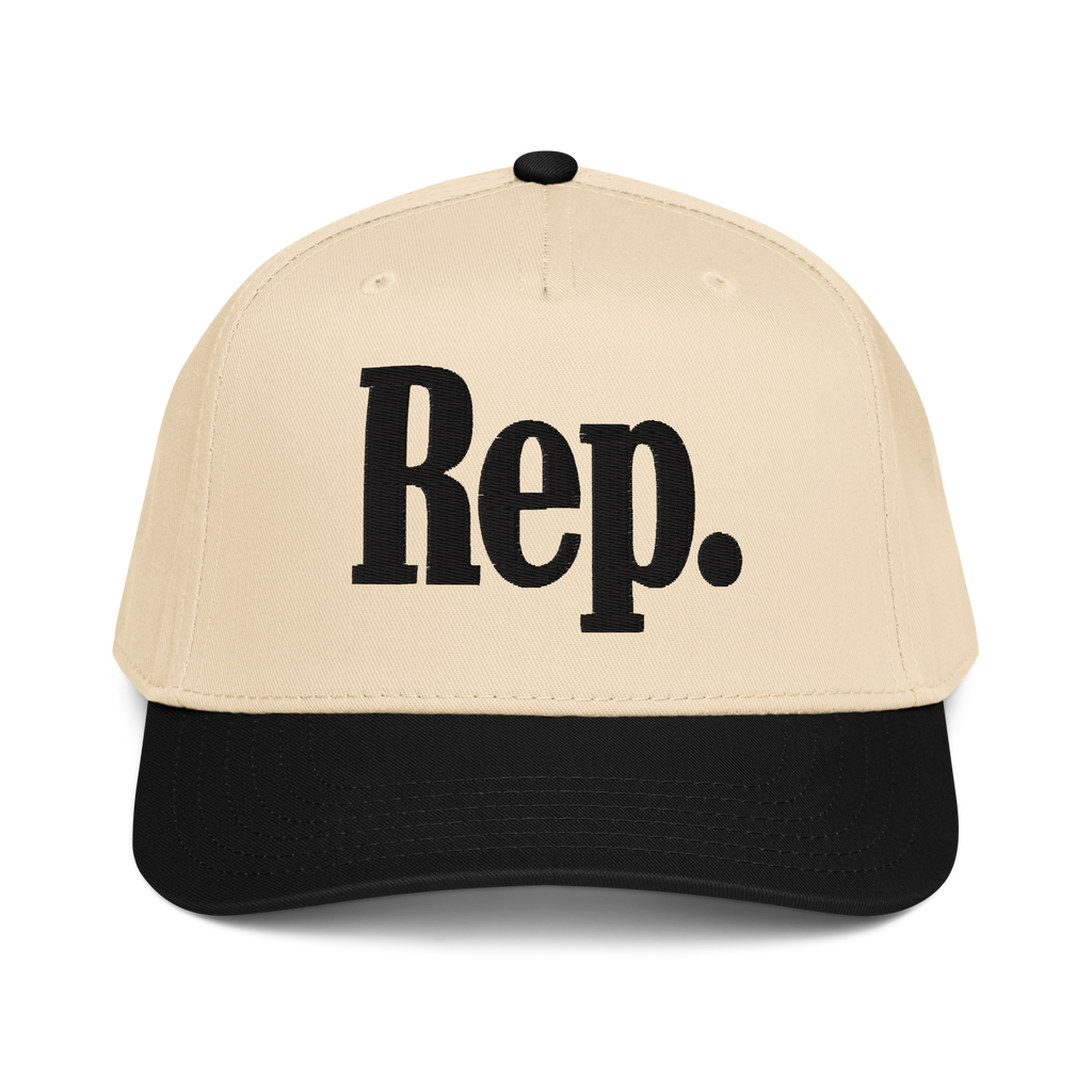 'Rep' Black Cap