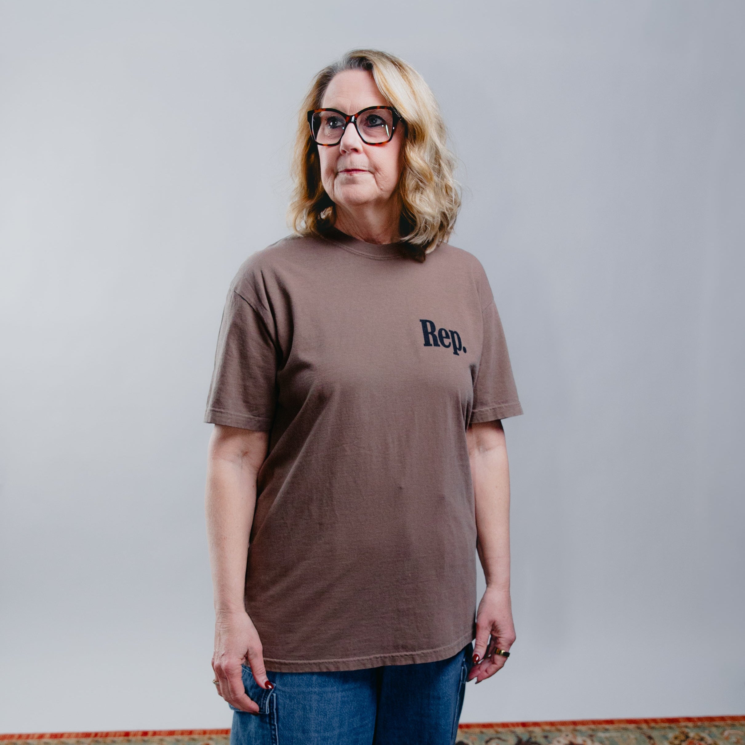 'Rep' Brown T-Shirt