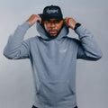 'Represent' Heather Gray Hoodie