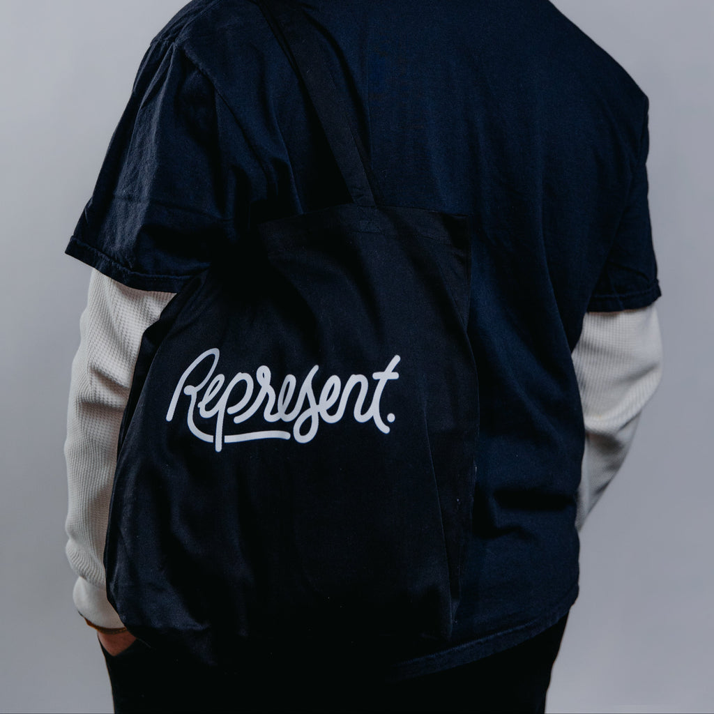 'Represent' Tote Bag