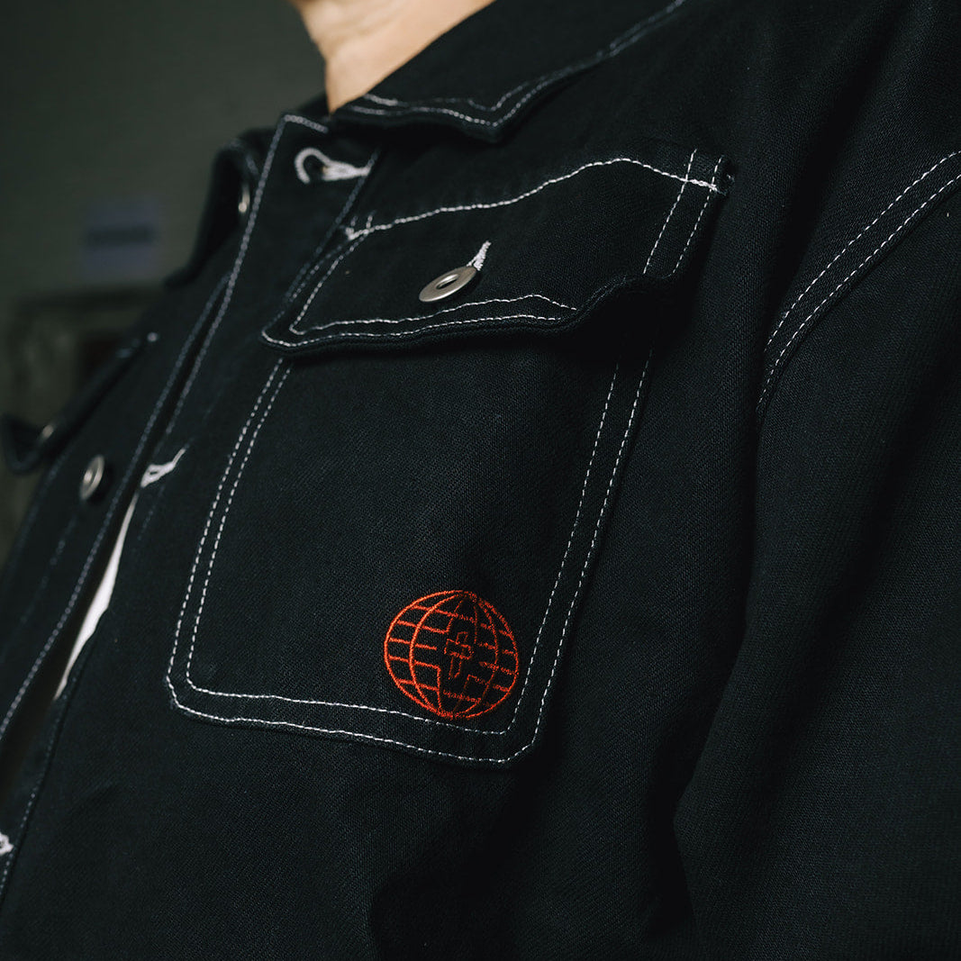 "Represent" Denim Jacket