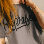 "Represent" Charcoal T-Shirt