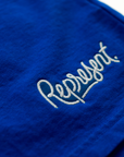 Represent Blue Embroidered Shorts