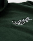 Represent Green Embroidered Hoodie