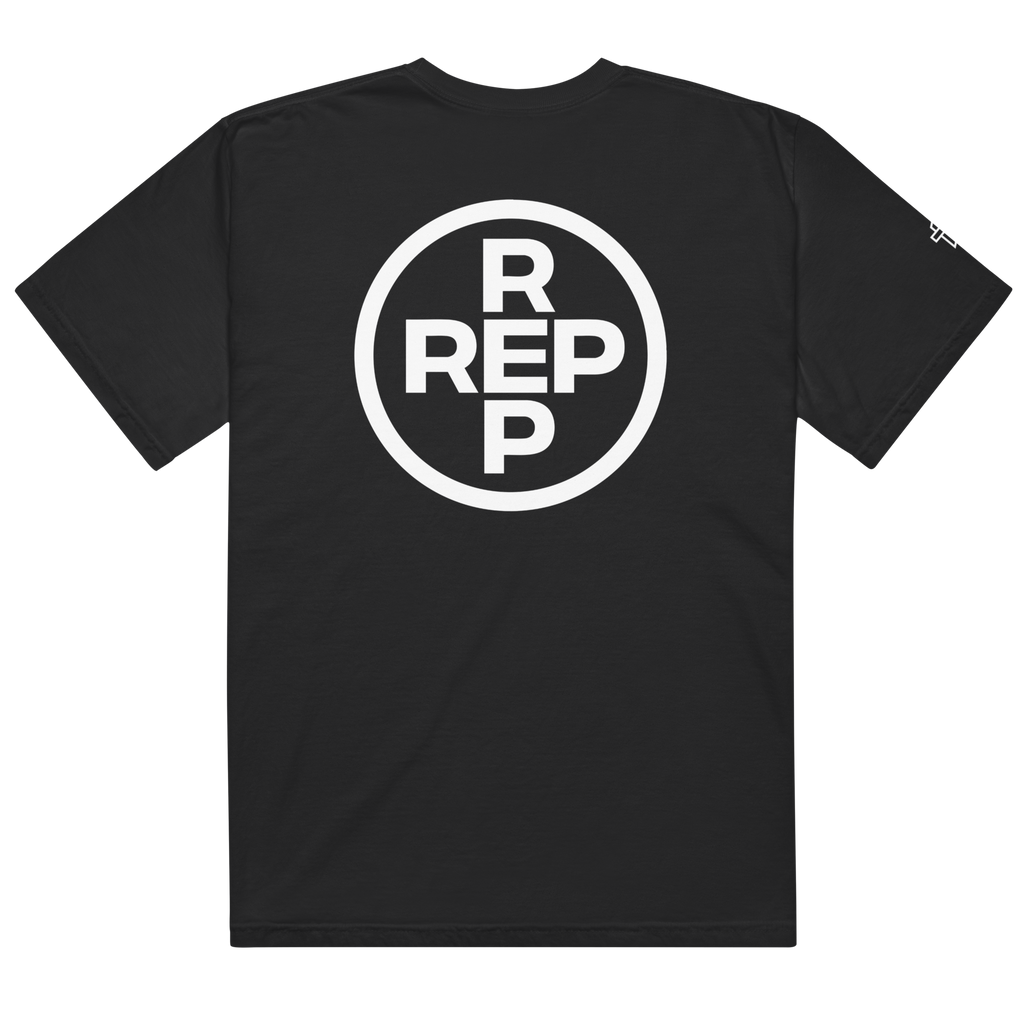 'Rep' Black T-Shirt