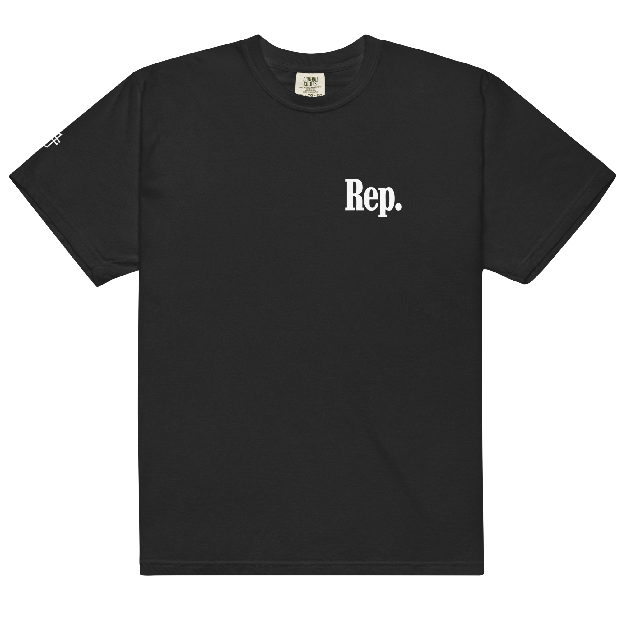 'Rep' Black T-Shirt